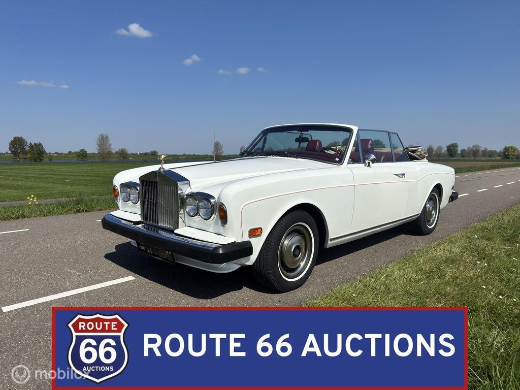 Rolls-Royce Corniche | 1975 | Route 66 Auctions, Auto's, Overige carrosserieën, Zwart, Bedrijf, Handgeschakeld