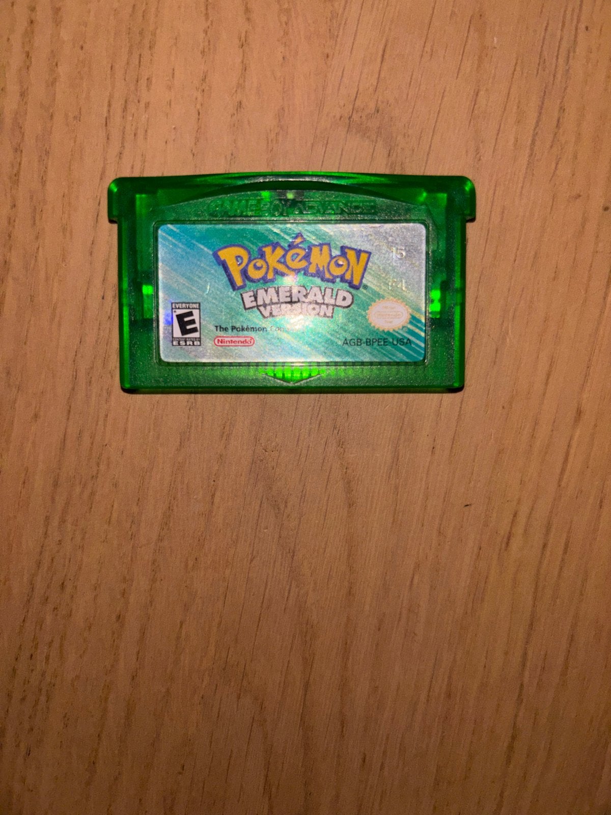 Pokémon Emerald Version Game Boy Advance, Gebruikt, 1 speler, Ophalen of Verzenden, Role Playing Game (Rpg)
