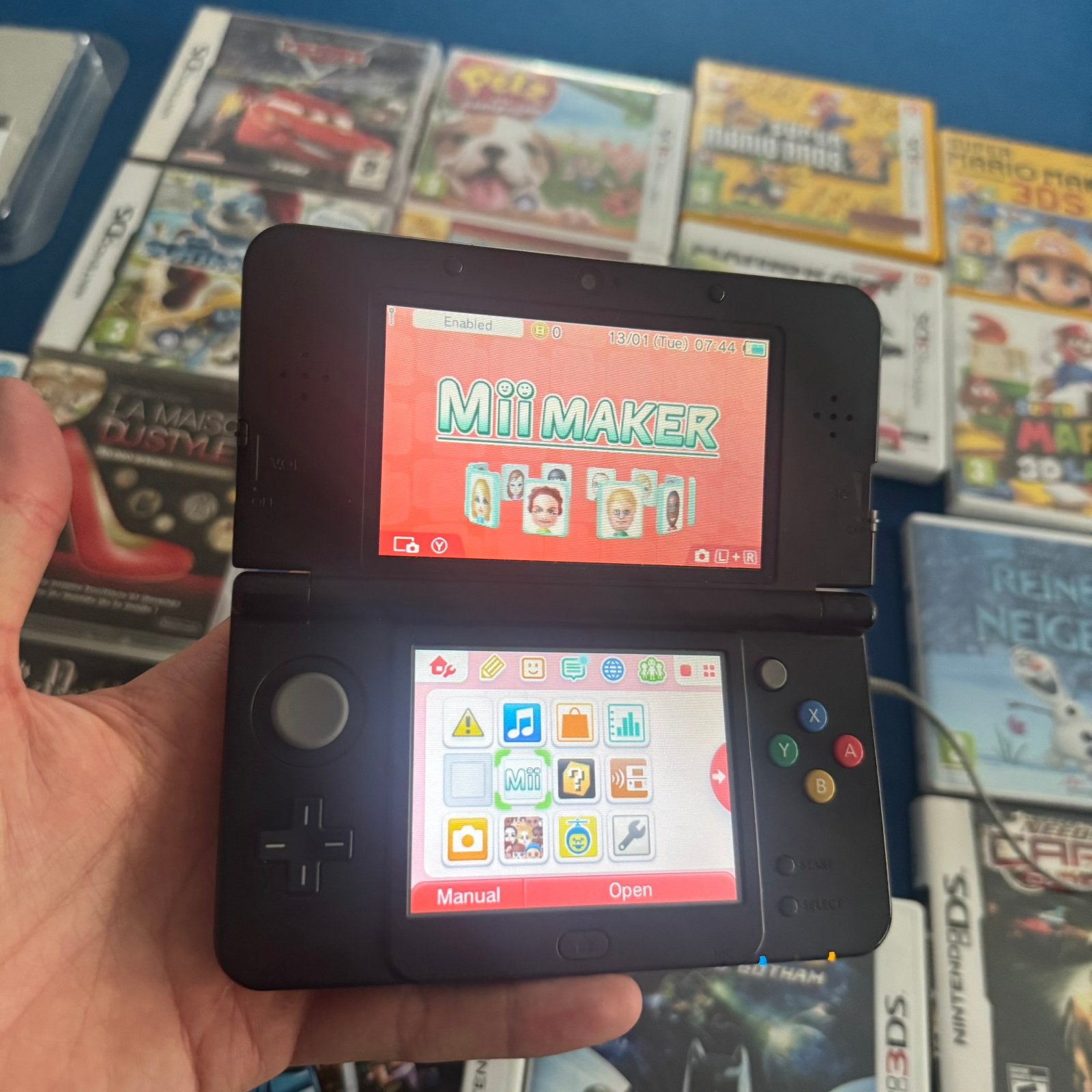 New 3DS Faceplates naar keuze - Goede Staat, meer te koop!, Spelcomputers en Games, Met games, Zwart, Ophalen of Verzenden, 3DS
