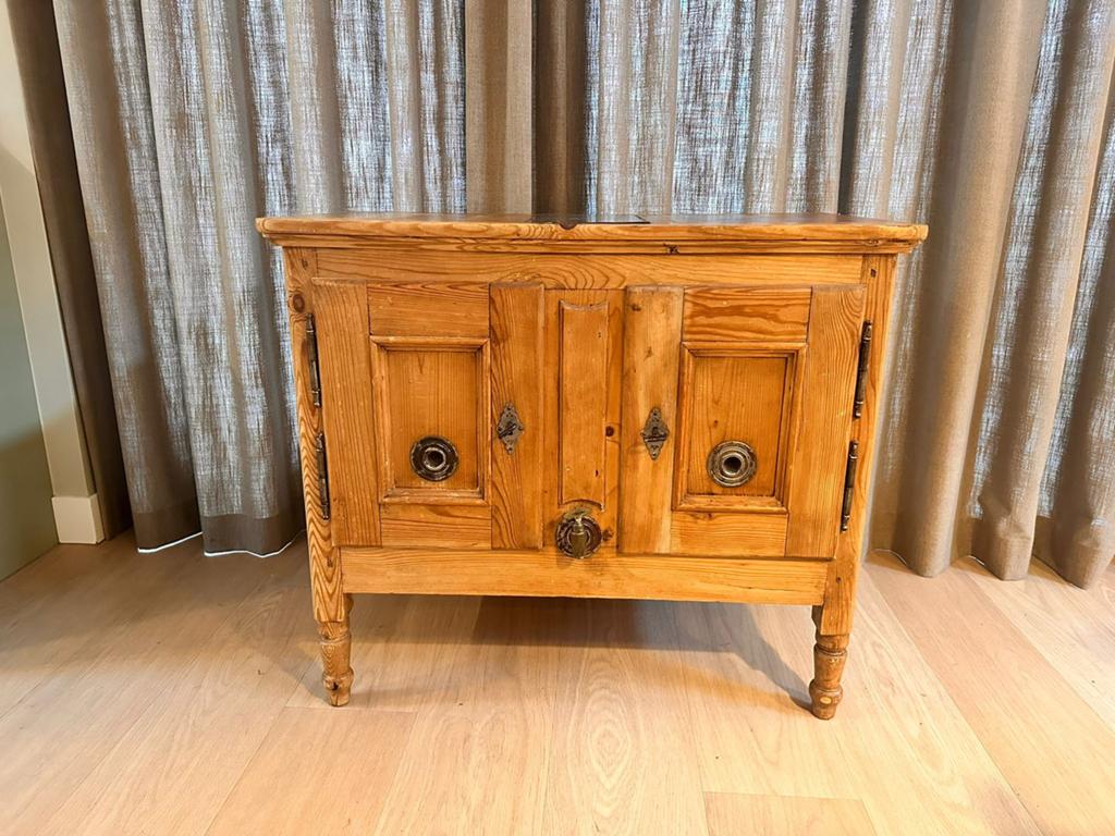 Houten Koelkast antiek brocante, Ophalen