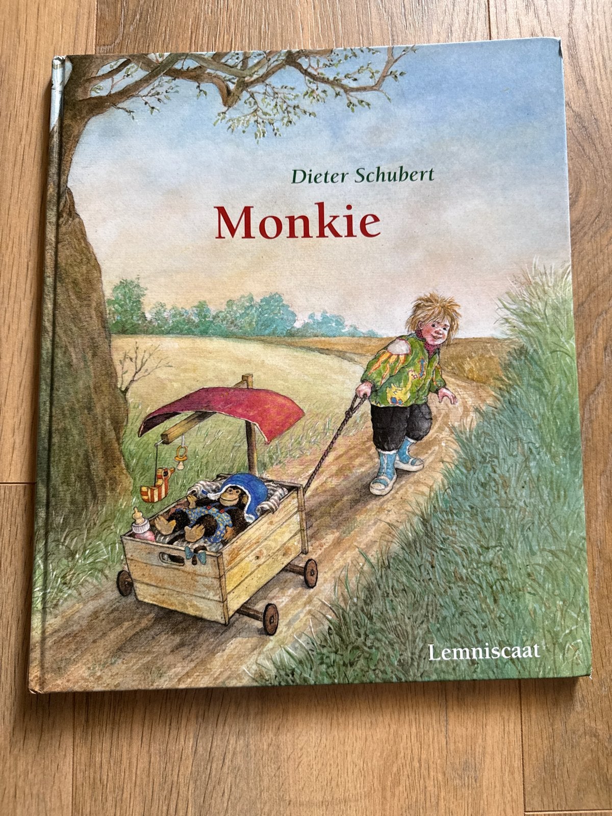 Monkie - Dieter Schubert (Lemniscaat), Boeken, Fictie algemeen, Jongen of Meisje, Nieuw, Ophalen of Verzenden