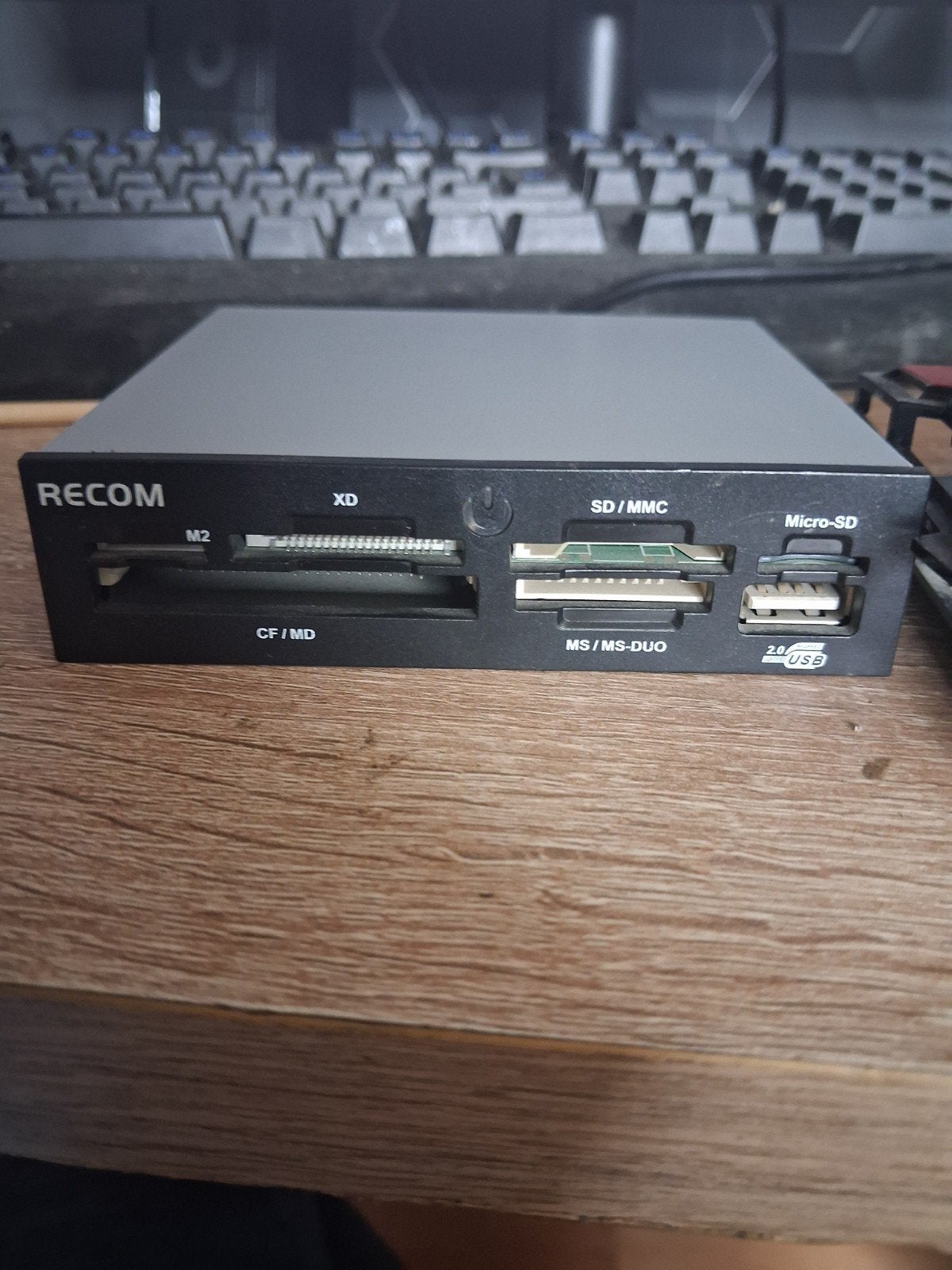 Recom multikaartlezer - Niet getest, Computers en Software, Ophalen, Gebruikt, Recom