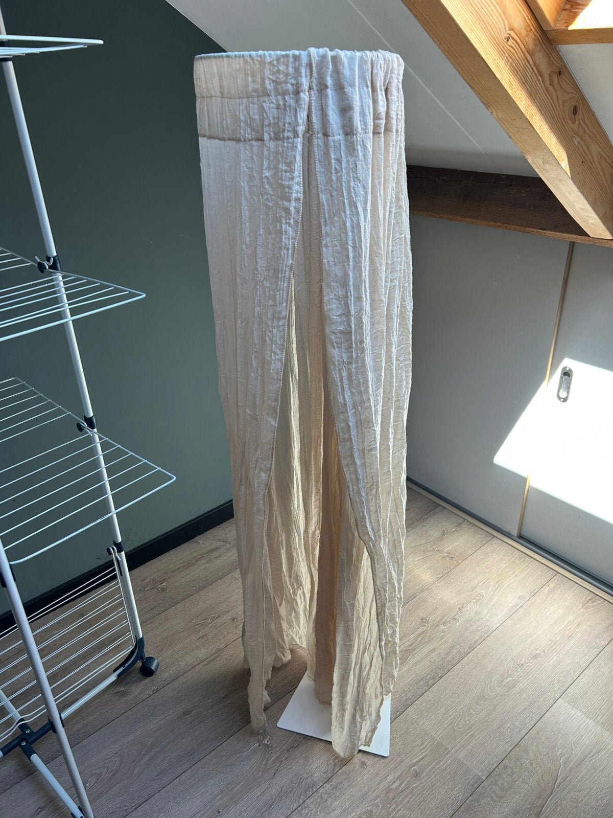 Piekstok met Klamboe / Hemeltje (ca. 170 cm), Kinderen en Baby's, Kinderkamer | Inrichting en Decoratie, Gebruikt, Inclusief standaard