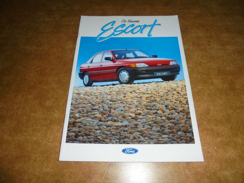 brochure Ford Escort  1991, Ophalen of Verzenden, Nieuw, Ford