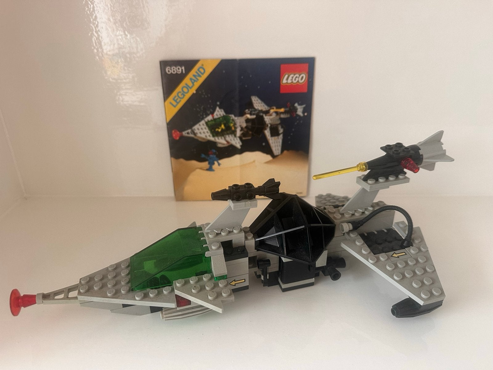 Lego Classic Space 6891 Cosmic Cruiser met instructies, Gebruikt, Lego, Ophalen of Verzenden, Space