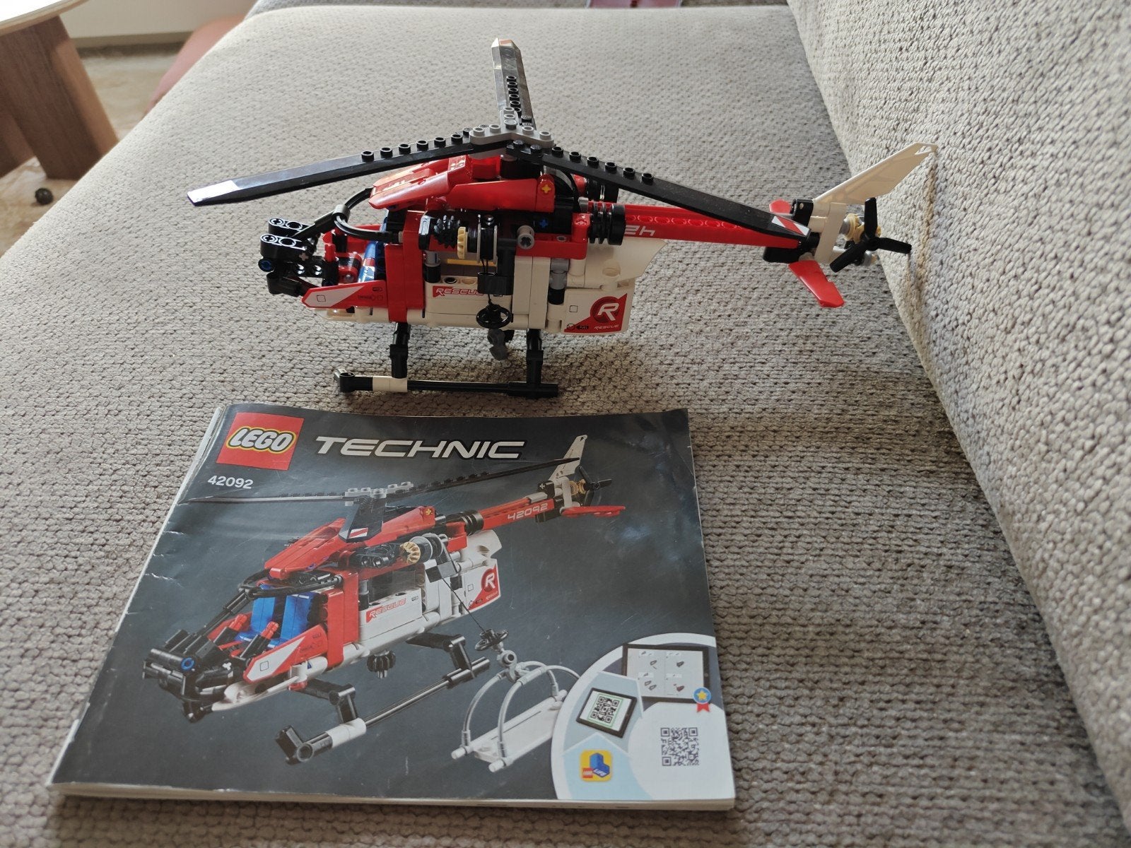 Lego Technic Helikopter 42092 - Zo goed als nieuw