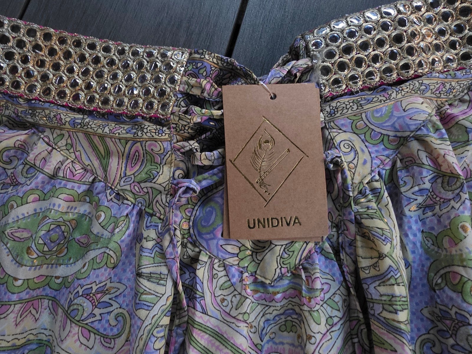 Zomerset met boho vibe 38, Kleding | Dames, Ophalen of Verzenden, Nieuw, Maat 38/40 (M), Onder de knie