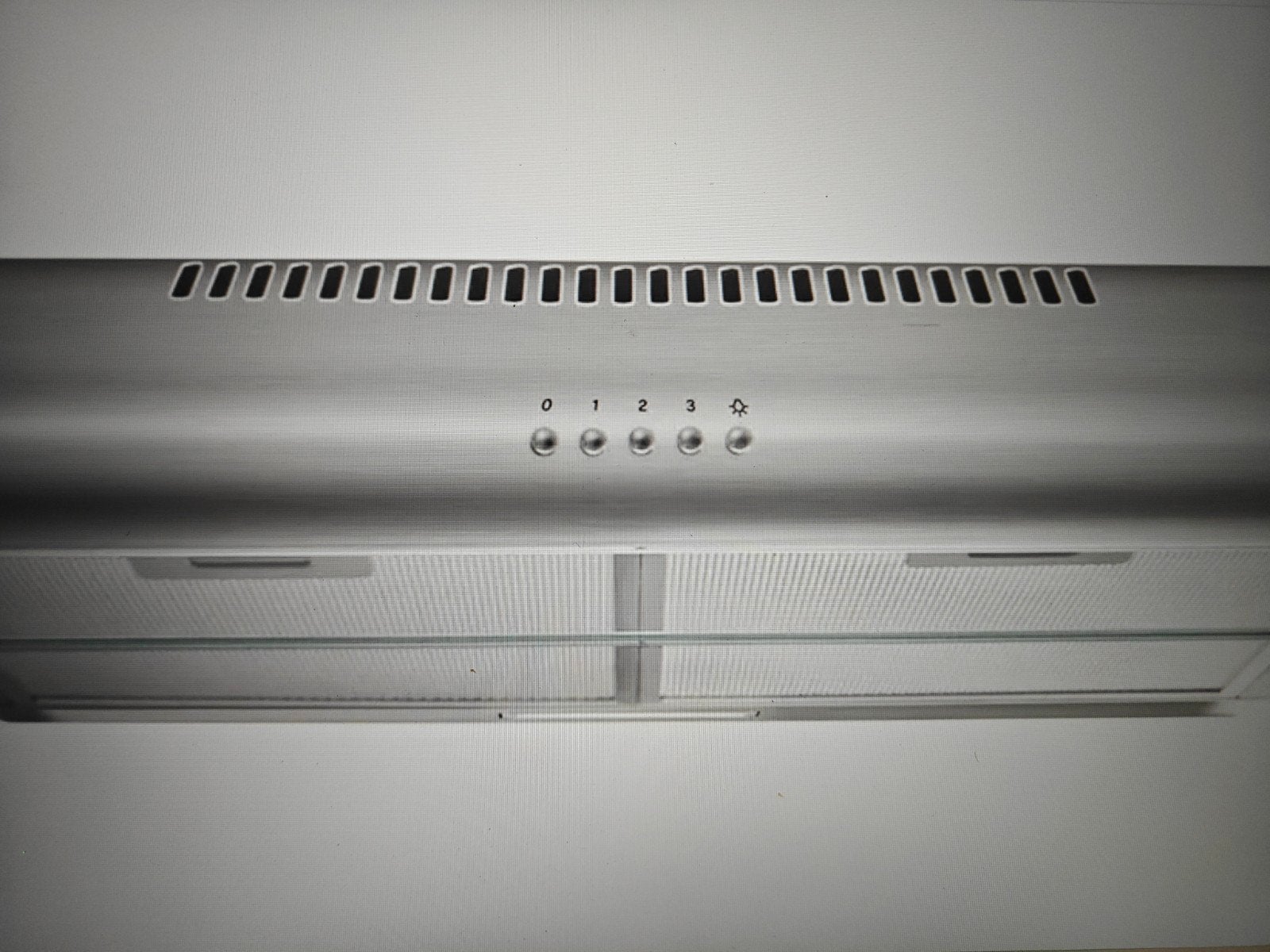 Inventum AKO6012RVS Afzuigkap - RVS Onderbouw, Witgoed en Apparatuur, Gebruikt, Onderbouw afzuigkap, Ophalen of Verzenden, Inbouw