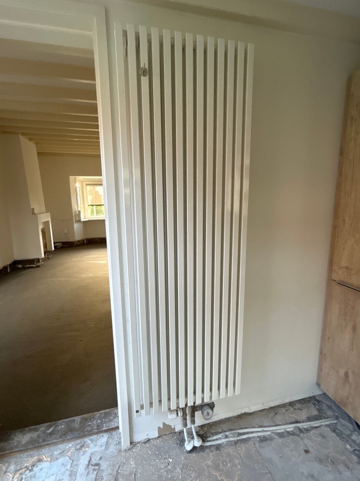 Verticale radiator - Gebruikt, in goede staat, Ophalen, Gebruikt, Radiator, 60 tot 150 cm