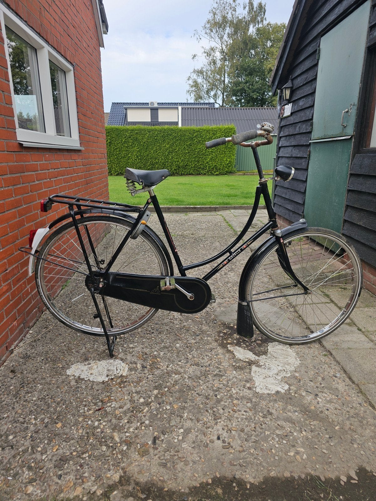 Gazelle fiets met lekke achterband, Fietsen en Brommers, Ophalen of Verzenden, Gebruikt, Gazelle