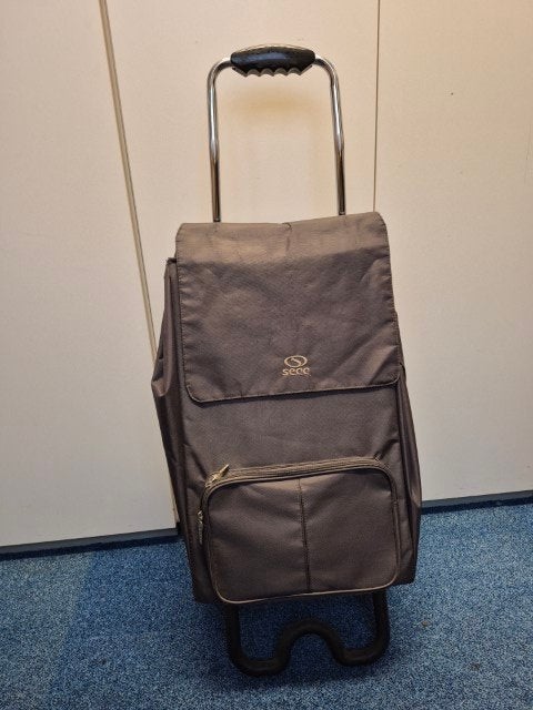 Boodschappen Trolly Secc, Wieltjes, 30 cm of meer, Zo goed als nieuw, 75 cm of meer