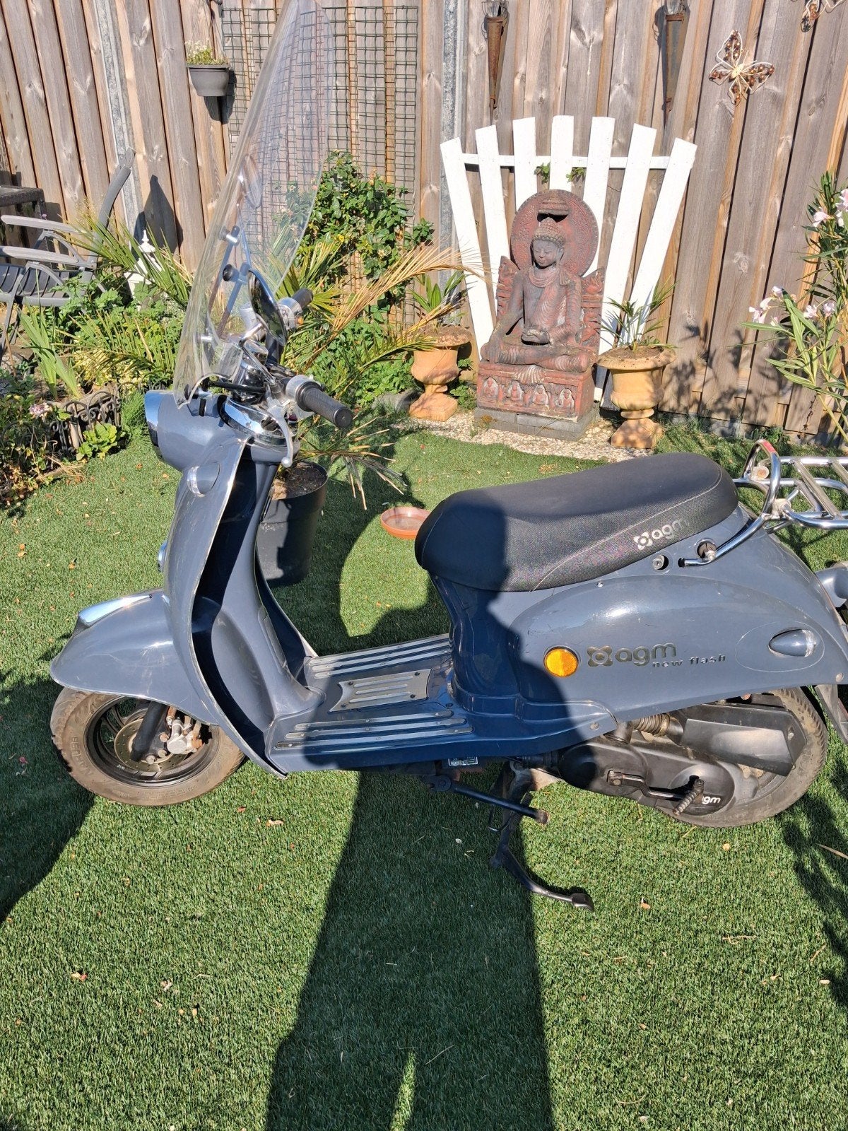 AGM Scooter - Blauw Kenteken - Loopt goed, Ophalen of Verzenden