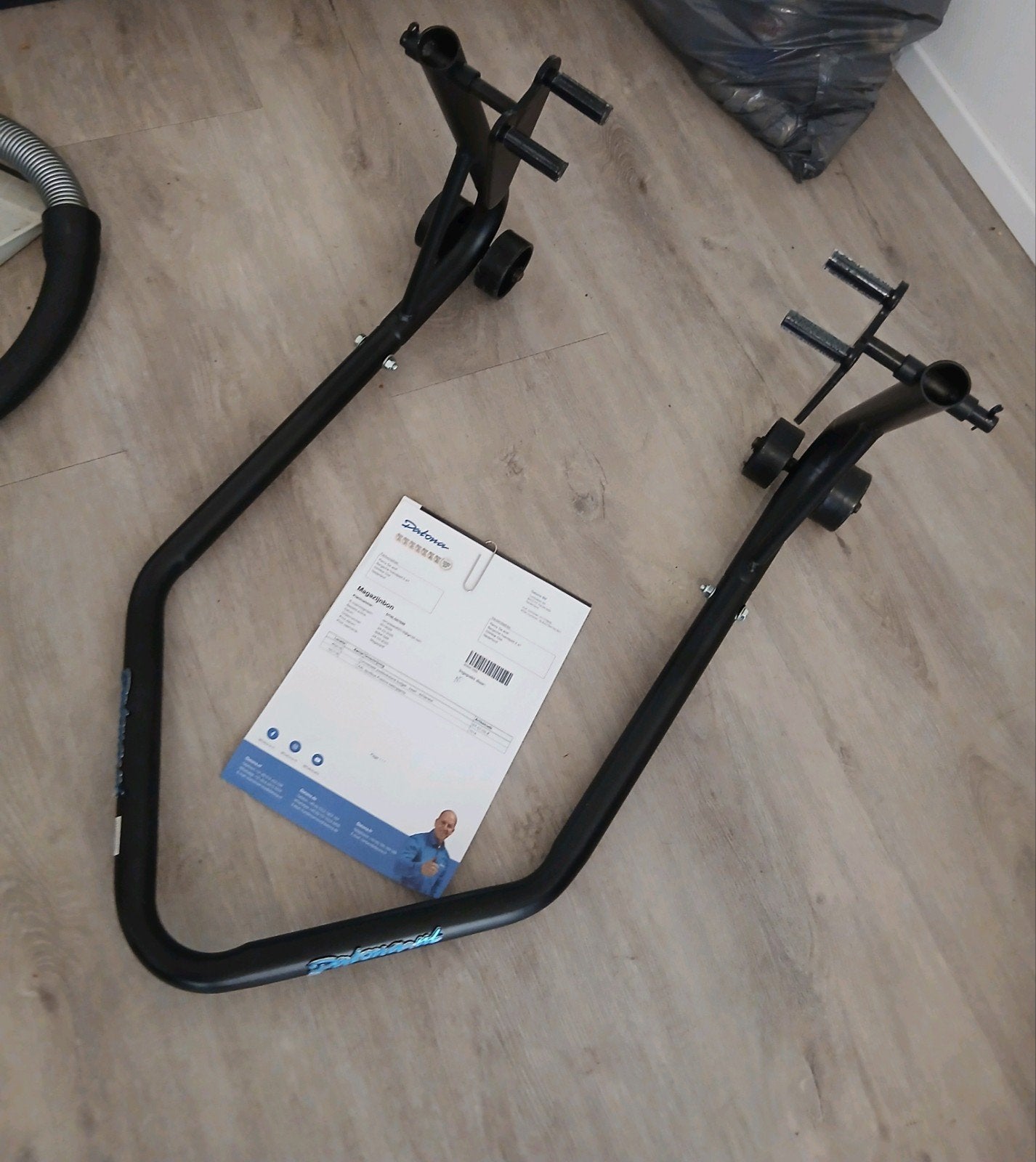 Motorfiets paddockstand, Ophalen of Verzenden, Gebruikt