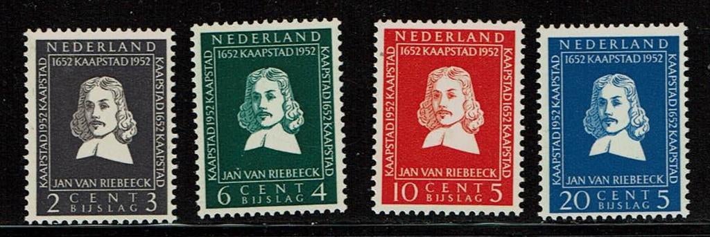 Nederland NVPH 578-581 postfris, Verzenden, Na 1940, Postfris
