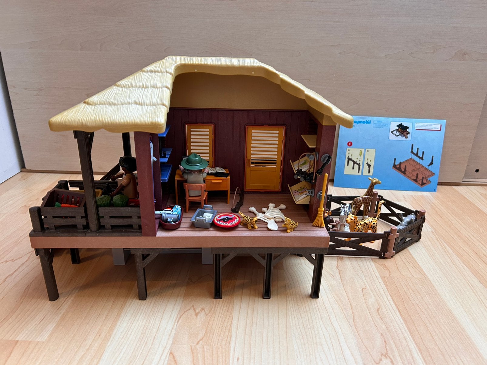 Playmobil Safari verzorgingspost – 4826, Ophalen, Zo goed als nieuw