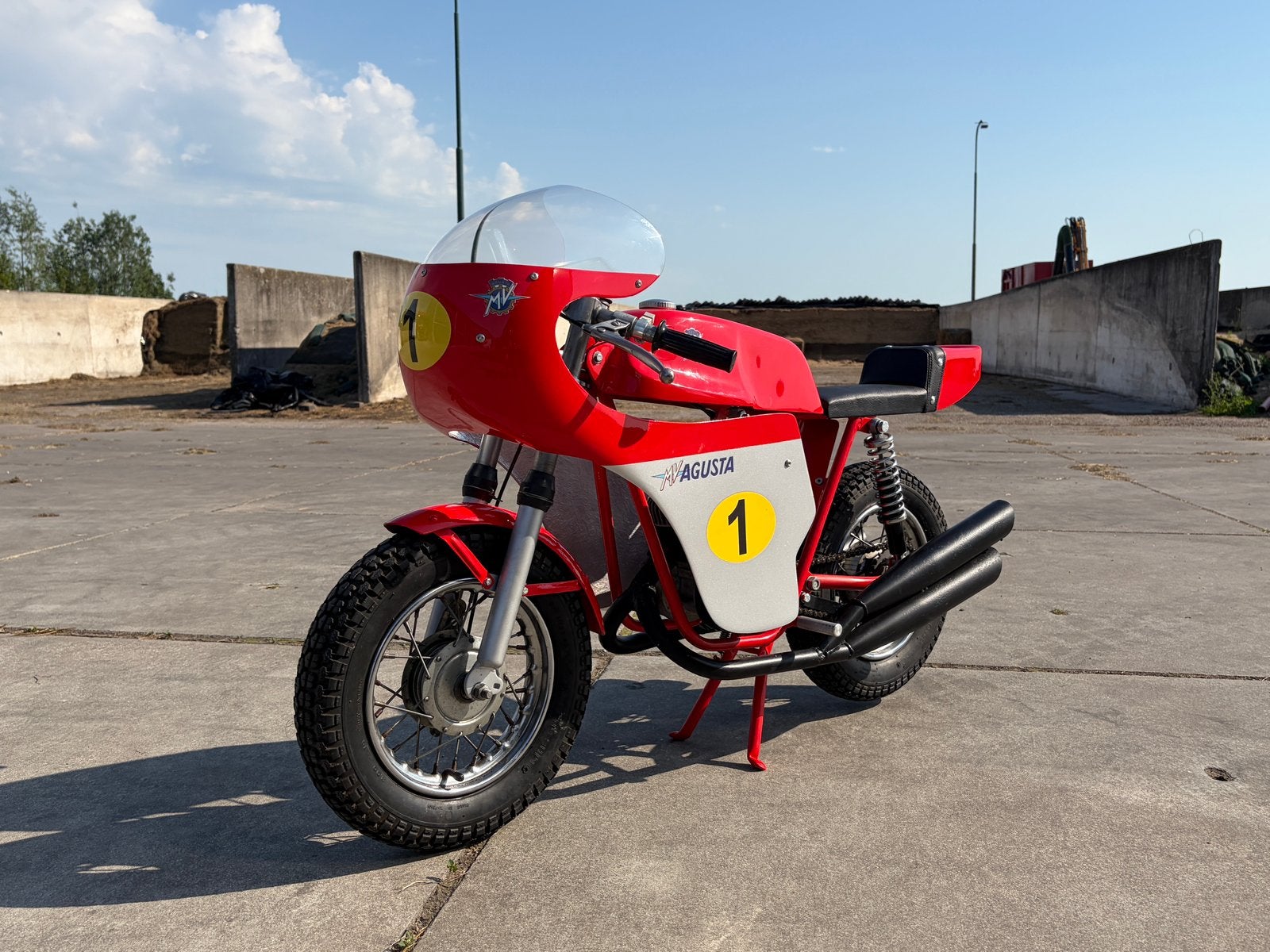 MV Agusta Mini Bike Racing 10 inch, Ophalen, Zo goed als nieuw, Motoren