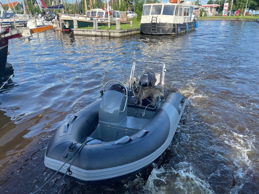 Rib te koop, Watersport en Boten, Rubberboten, Gebruikt, Afdekzeil, 15 pk, 3 m