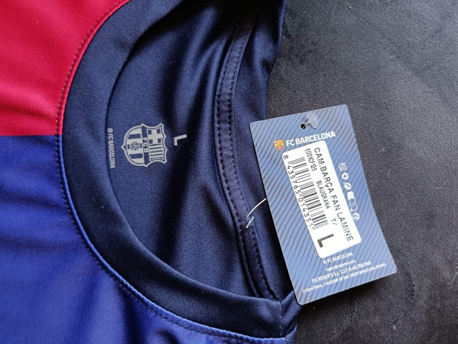 FC Barcelona Lamine Yamal Thuisshirt Maat L, Maat 52/54 (L), Meerkleurig, Nieuw, Ophalen of Verzenden