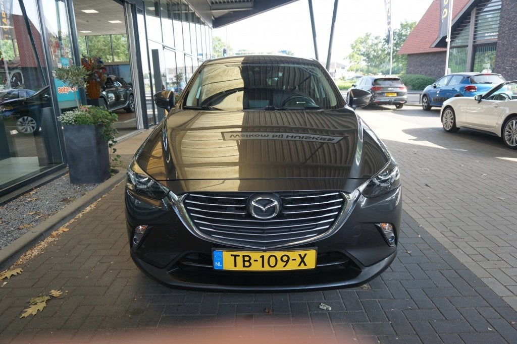 Mazda CX-3 2.0 SkyActiv-G 120 GT-Luxury | Cruise | Camera |, Auto's, Mazda, Gebruikt, Euro 6, 4 cilinders, Leder en Stof
