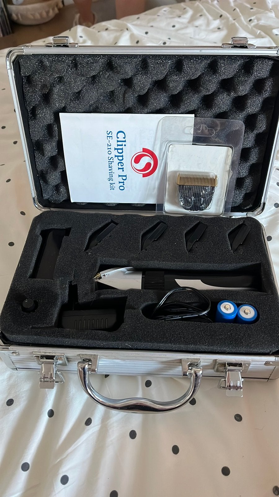 Sectolin Clipper Pro incl extra scheerkopje, Ophalen of Verzenden, Zo goed als nieuw