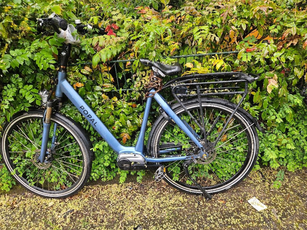 Popal electrische fiets zonder accu met ac adapter €99, Fietsen en Brommers, Elektrische fietsen, Ophalen, Gebruikt, Overige merken
