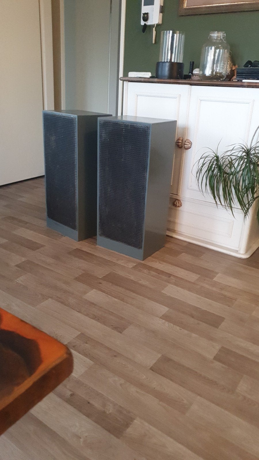 Oude maar werkende speakers - Goed geluid, Ophalen of Verzenden, Gebruikt, Stereo speakers