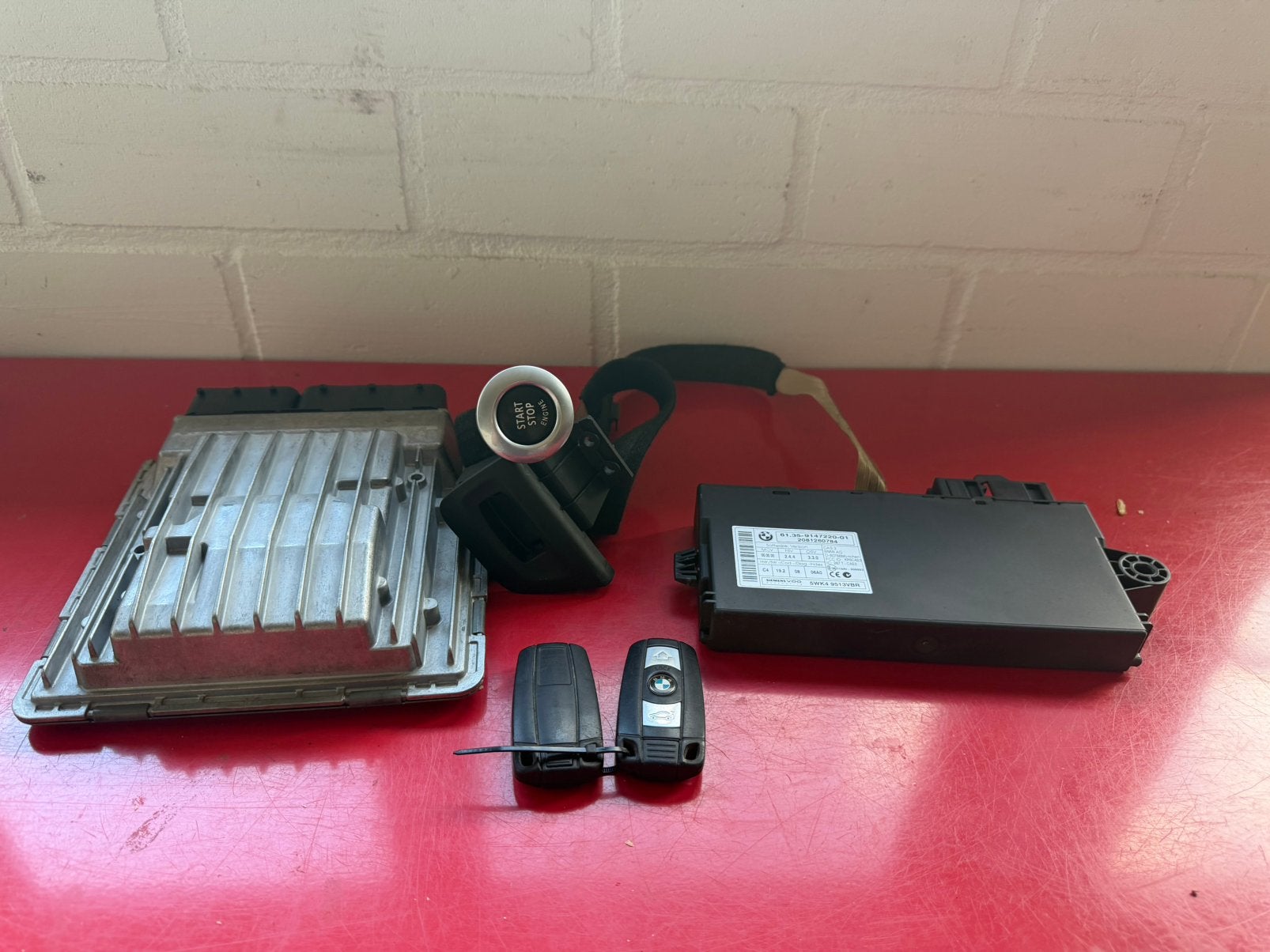 DME module Startset ECU CAS module 116i 1 serie BMW e87, Auto-onderdelen, Elektronica en Kabels, Ophalen of Verzenden