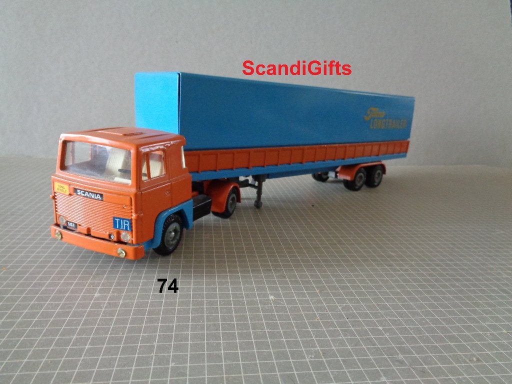 scania 141 met longtrailer trailer, Ophalen of Verzenden, Zo goed als nieuw, Bus of Vrachtwagen, Tekno