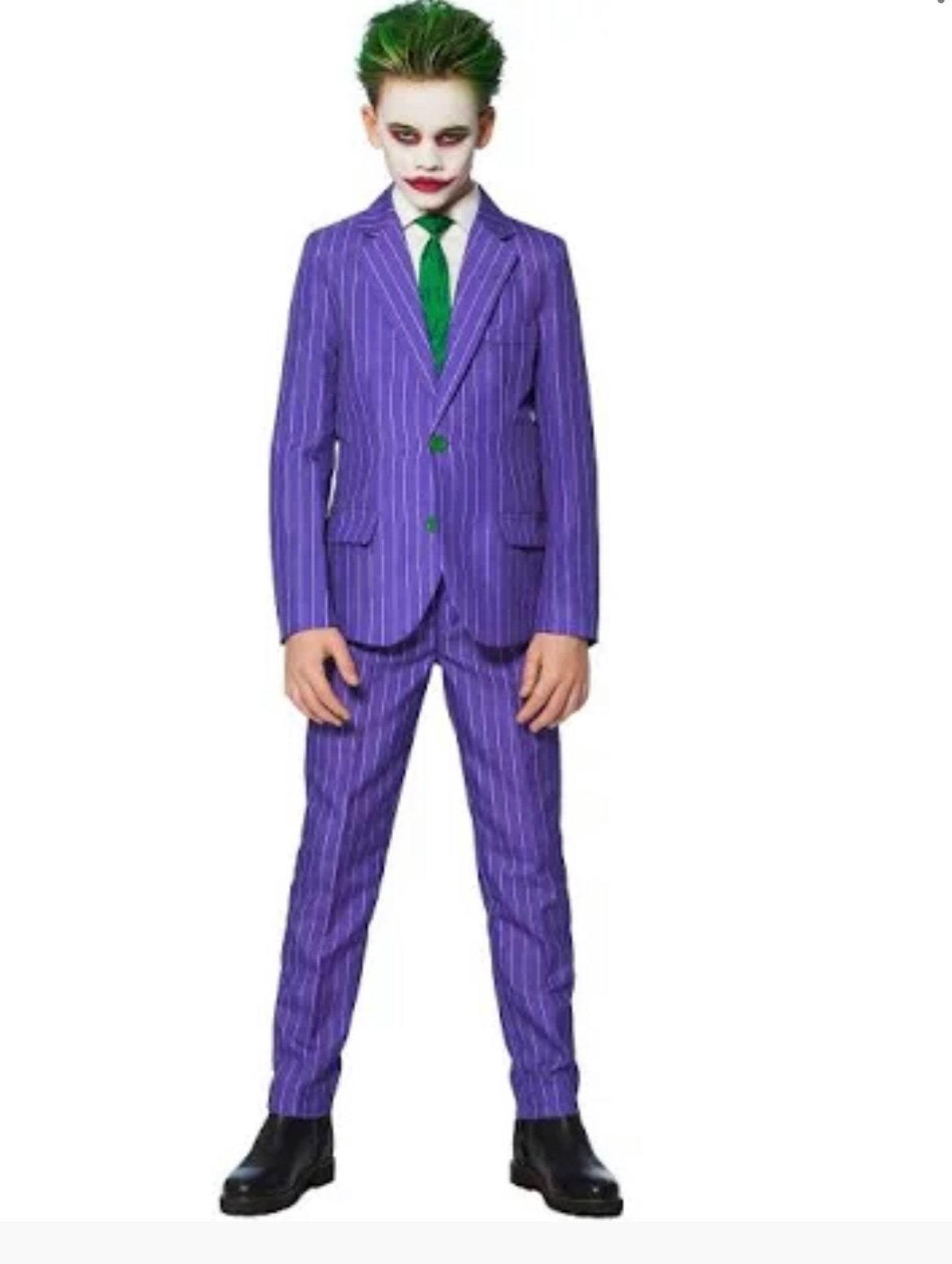 Halloween pak , The Joker kostuum 10-12 yr, Kleding | Heren, Carnavalskleding en Feestkleding, Overige maten, Ophalen of Verzenden