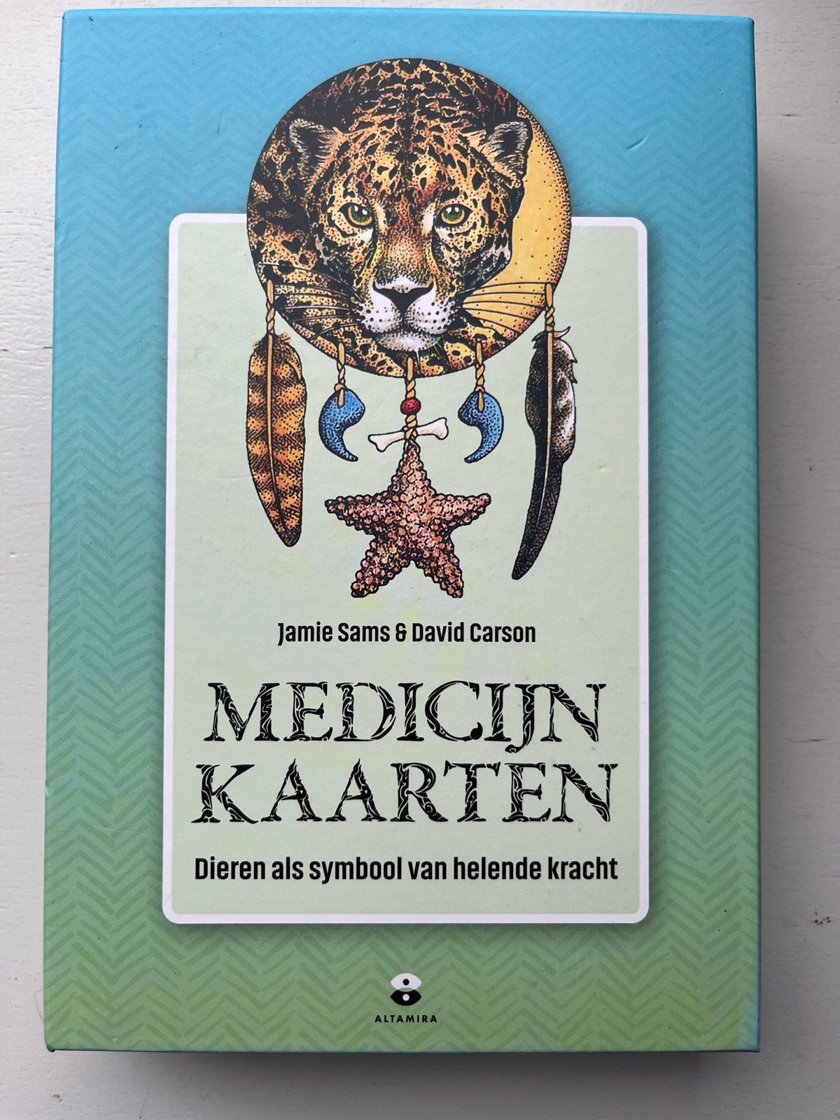 Medicijnkaarten: Dieren als symbool van helende kracht, Boeken, Ophalen of Verzenden, Nieuw, Spiritualiteit algemeen, Instructieboek