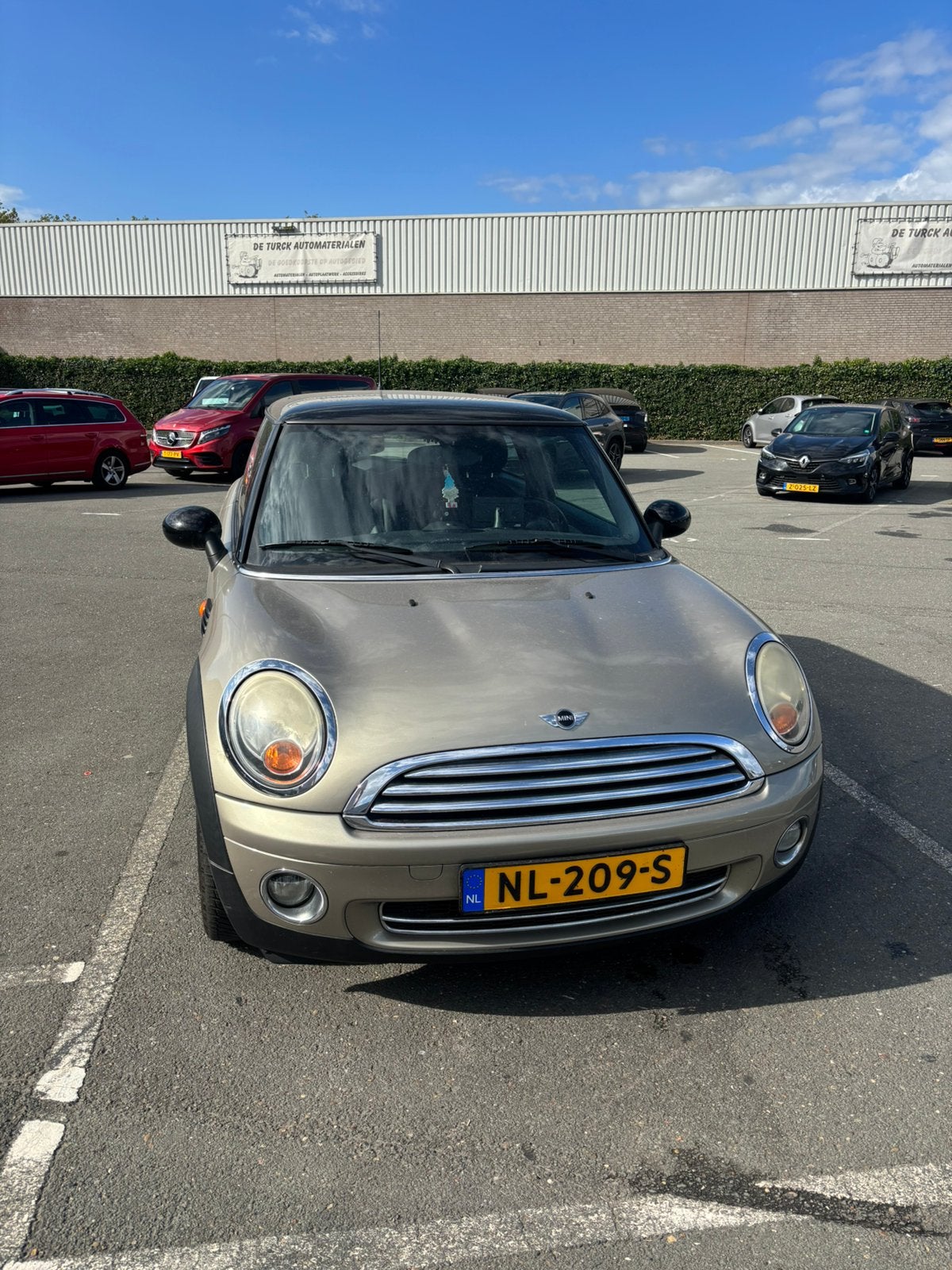 Mini 1.6 Cooper 2008 Grijs, Auto's, Voorwielaandrijving, 750 kg, 4 cilinders, 4 stoelen