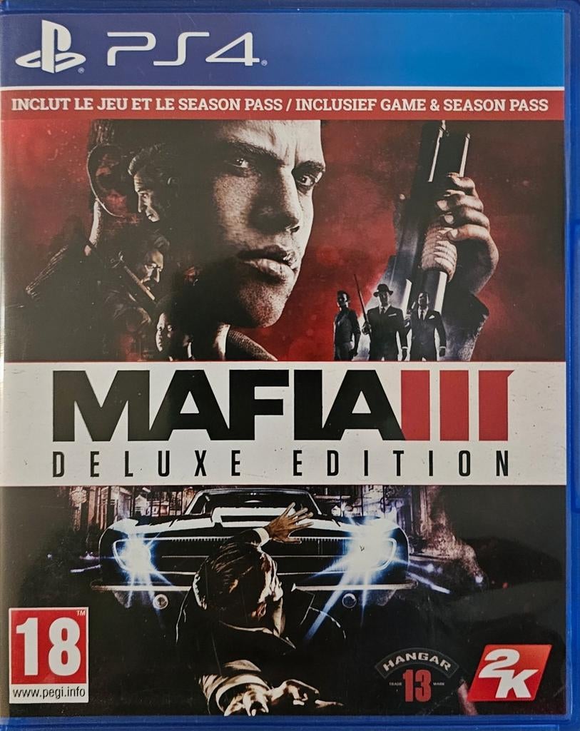 Mafia III Deluxe Edition PS4 - Inclusief Season Pass, Avontuur en Actie, Vanaf 18 jaar, 1 speler, Ophalen of Verzenden