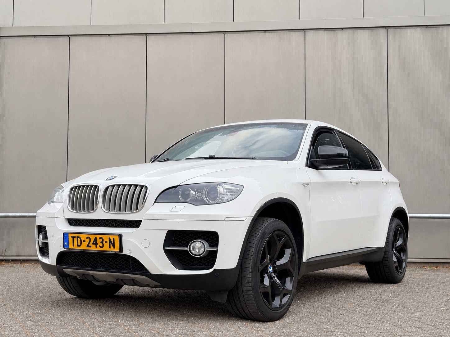 2010 BMW X6 xDrive35i High Exe. Personenauto, Auto's, Euro 5, Gebruikt, 327 pk, Wit