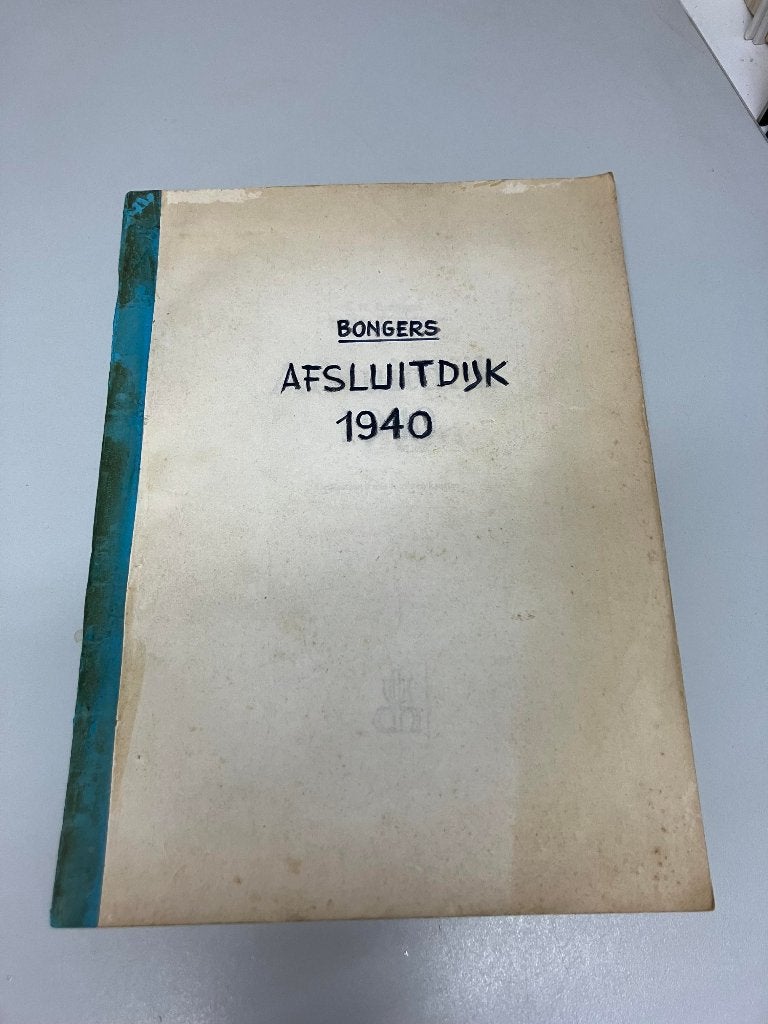 Brongers Afsluitdijk 1940 A4 formaat, Boeken, Ophalen of Verzenden, Tweede Wereldoorlog, Gelezen, Algemeen
