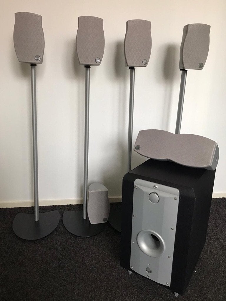 Denon 6.1 Home Cinema Set met standaards voor de boxen., 70 watt of meer, Refurbished, Overige spelers, Ophalen