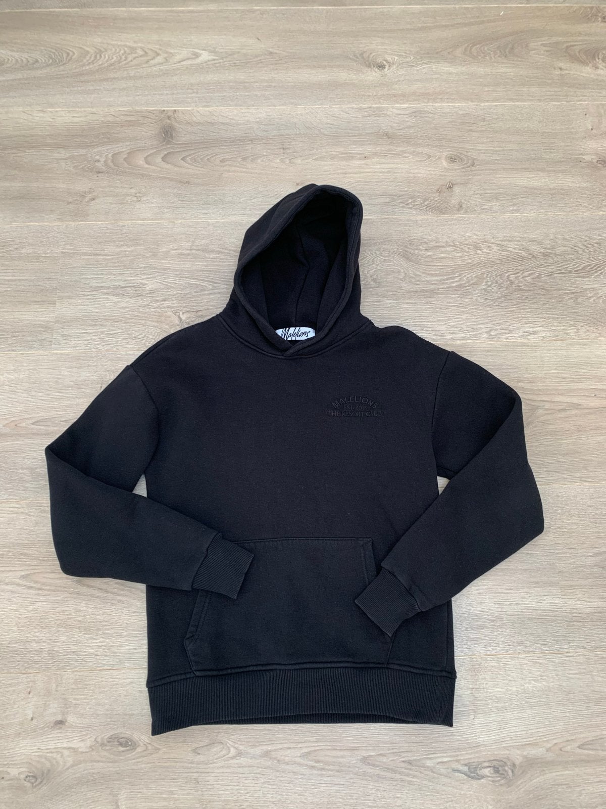 Mooie zwarte dames Malelions trui/ hoodie mt XS, Kleding | Dames, Truien en Vesten, Ophalen of Verzenden, Zo goed als nieuw, Maat 34 (XS) of kleiner