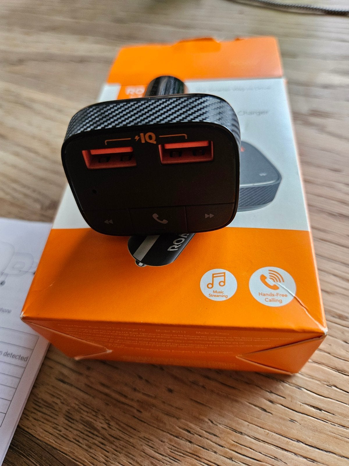 ROAV by Anker Bluetooth FM Transmitter met Autolader, Ophalen of Verzenden, Nieuw