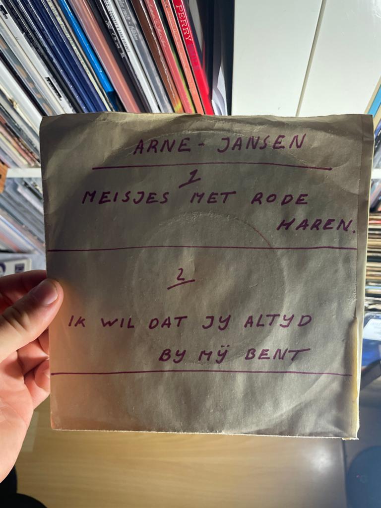 Arne Jansen - Meisjes Met Rode Haren / Ik Wil Dat Jy Altijd, Cd's en Dvd's, Vinyl | Nederlandstalig, Ophalen of Verzenden, Zo goed als nieuw