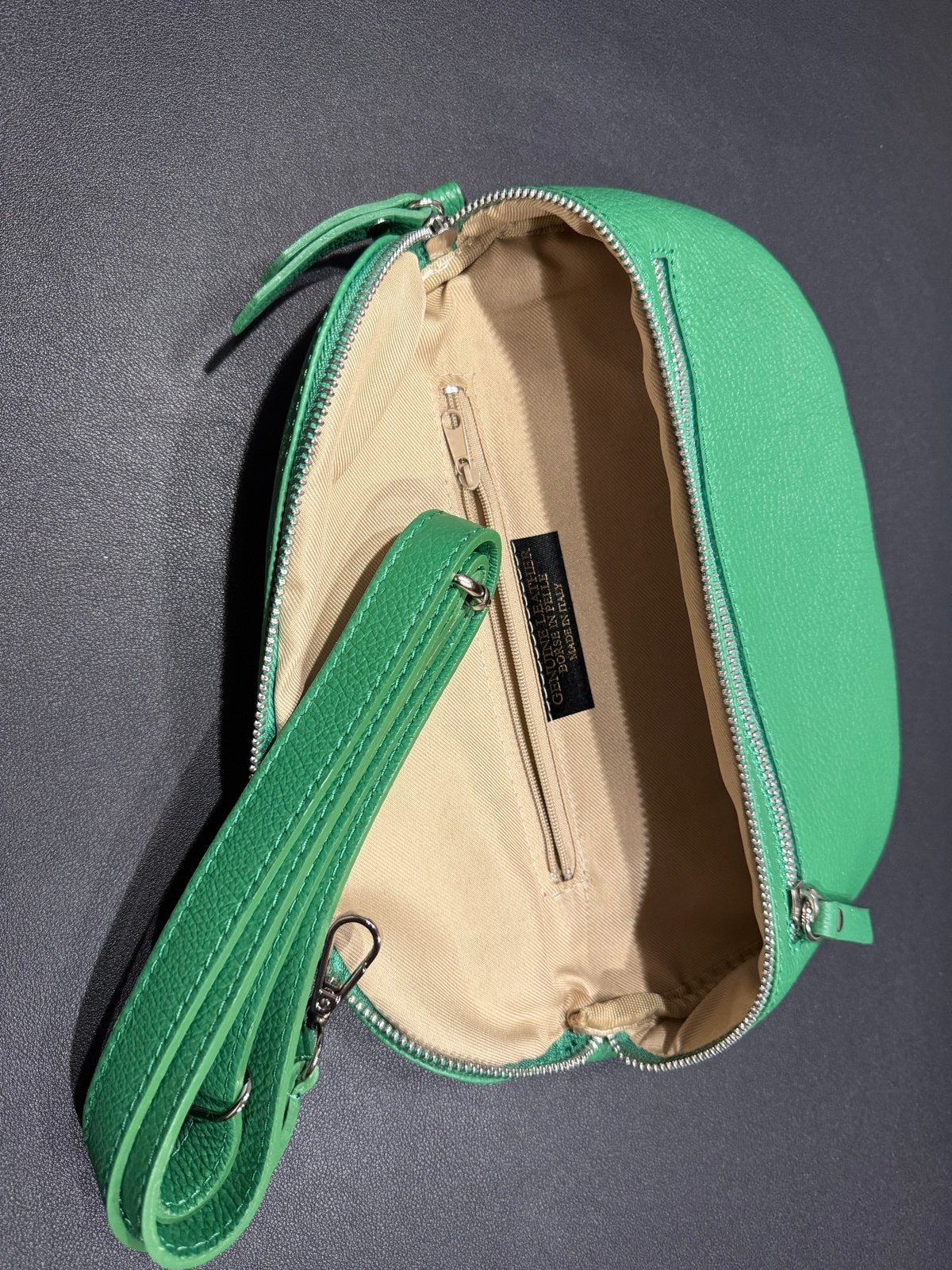 Groene cross-over tas, Ophalen, Nieuw, Groen, Schoudertasje