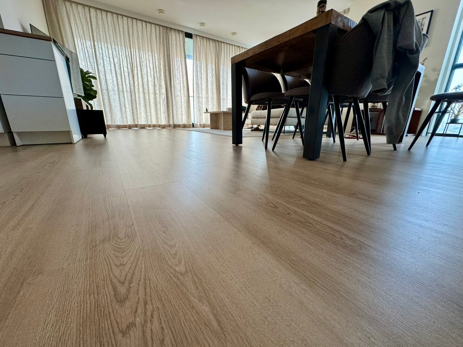 Laminaat vloer circa 70m2, Ophalen, 50 tot 150 cm, Zo goed als nieuw, 10 m² of meer