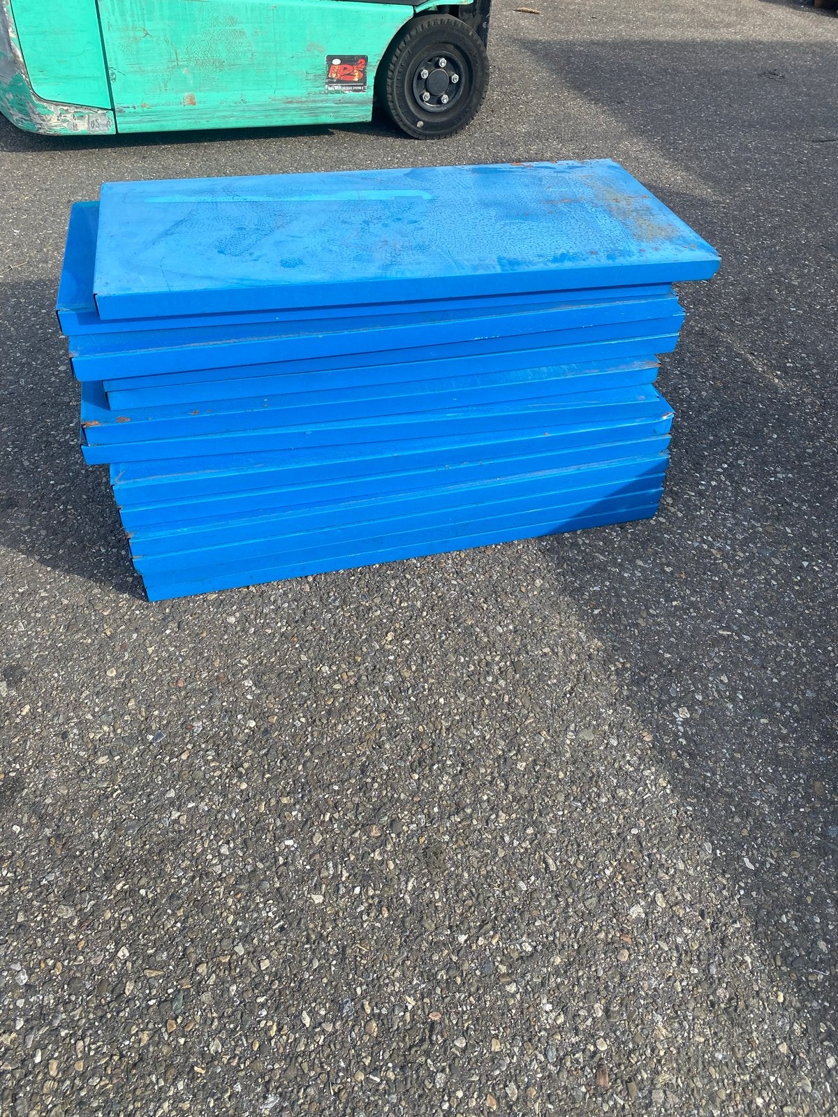 magazijn stellingen en legborden 2m x 6m, Doe-het-zelf en Verbouw, Metalen, Ophalen, Gebruikt