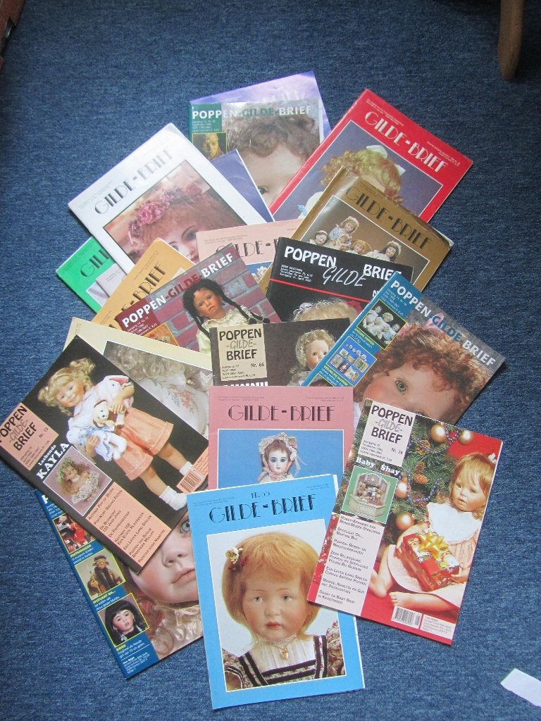 20 Poppentijdschriften, jaren 80/90, Verzamelen, Poppen, Ophalen of Verzenden, Zo goed als nieuw, Overige typen