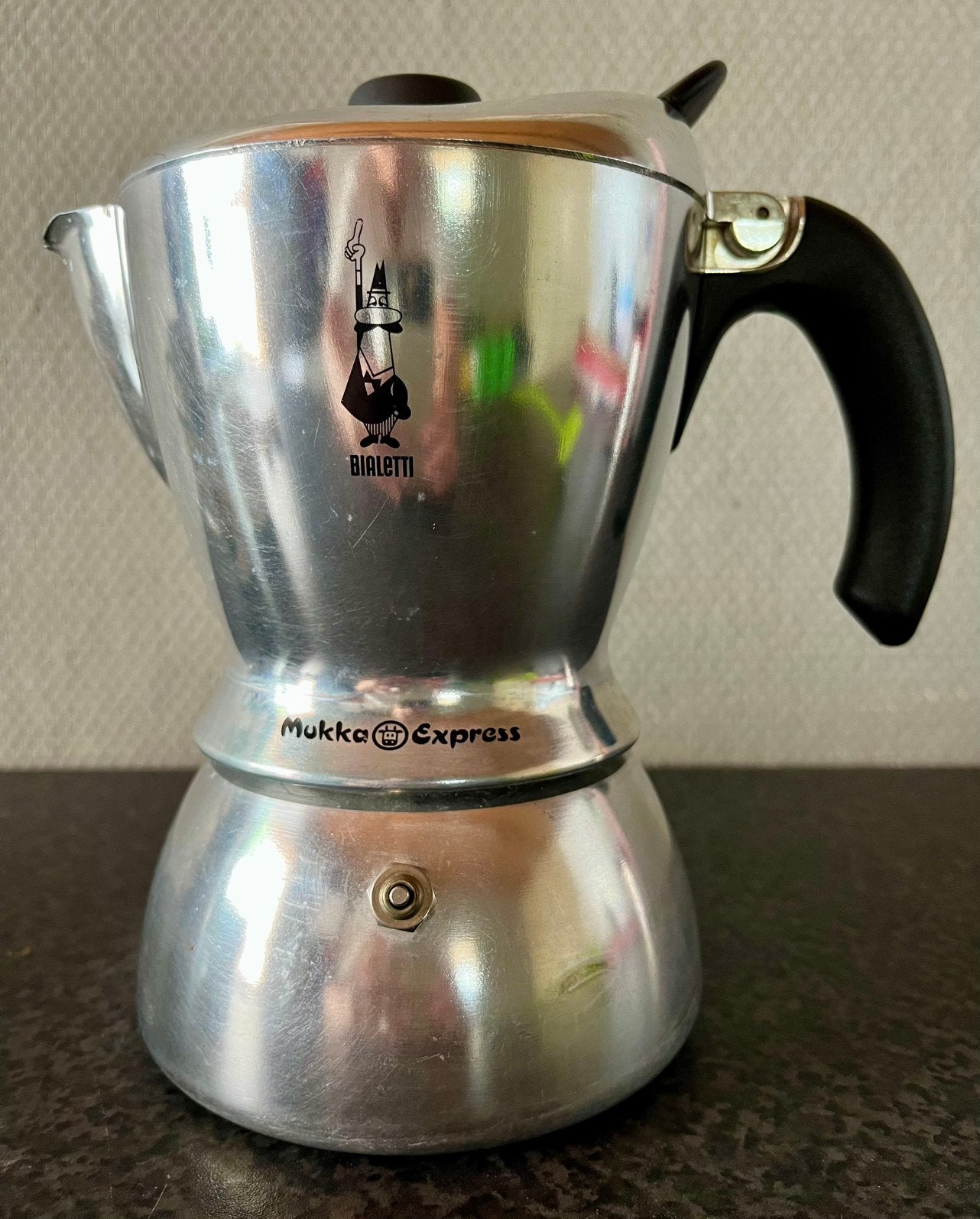 Bialetti percolator voor cappuccino Mukka Express, Witgoed en Apparatuur, Gebruikt, Overige modellen, Gemalen koffie, Ophalen of Verzenden