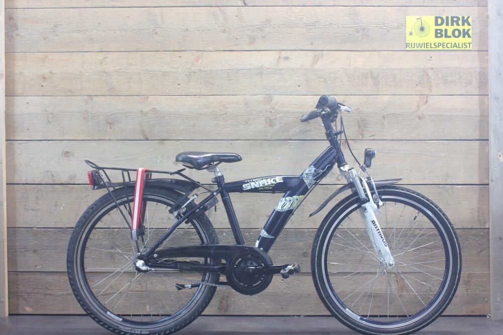 24 inch Batavus Snake jongensfiets 3v blauw + 3 mnd garantie