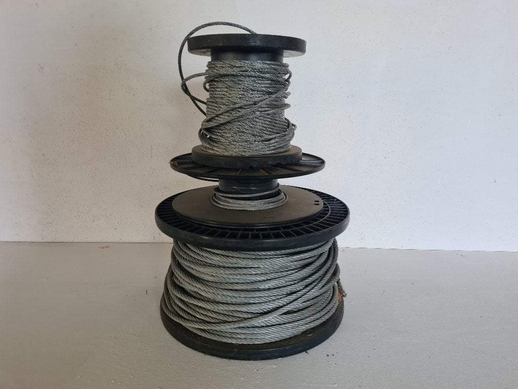 staalkabel, Ophalen, Nieuw