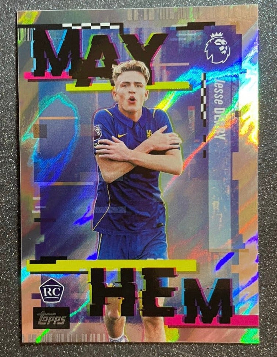 Topps Flagship Premier League 26/27 MAYHEM  RC  JESSE DERRY, Verzenden, Zo goed als nieuw, Plaatje