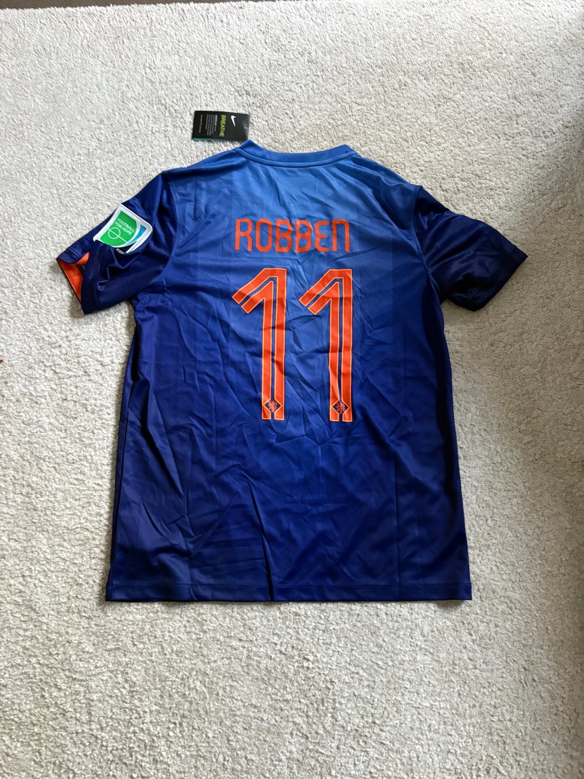 Nederlands Shirt Robben WK 2014 Maat M, Maat M, Ophalen of Verzenden, Zo goed als nieuw, Shirt