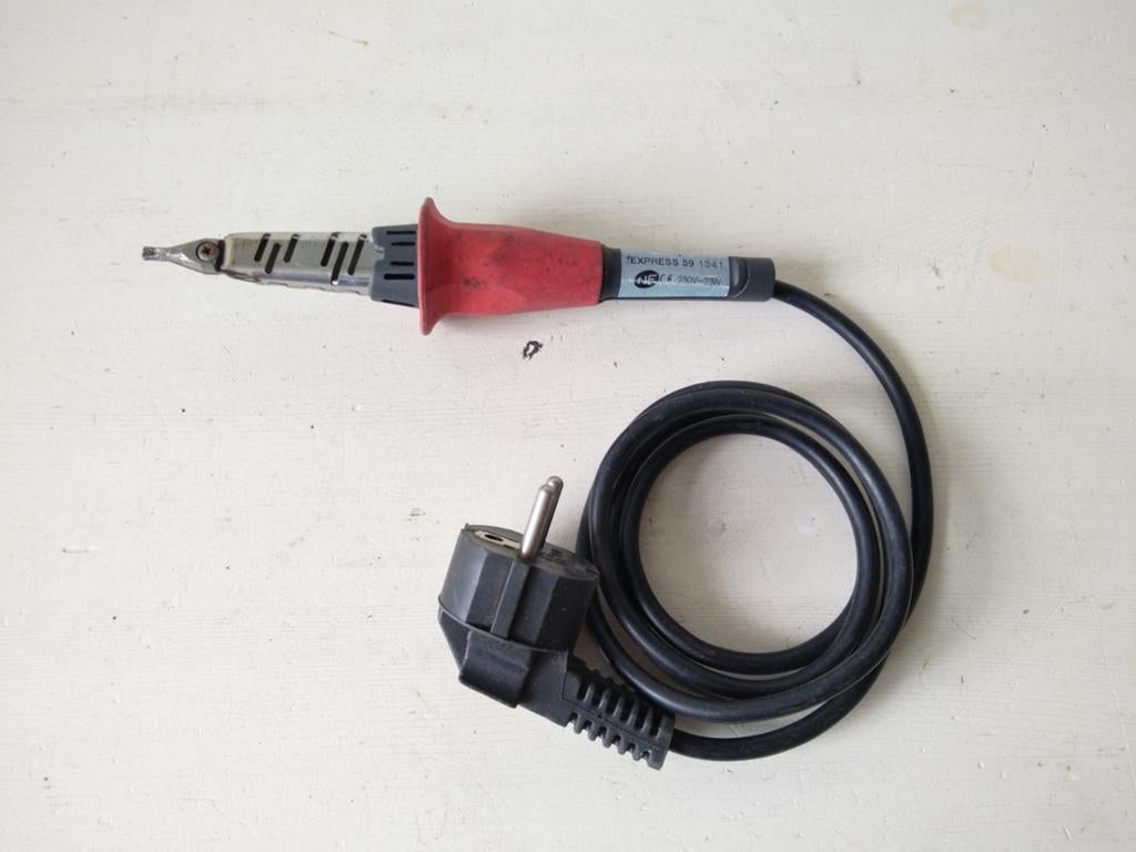 Express soldeerbout slechts 23W maar wel 370 graden, Hobby en Vrije tijd, Elektronica-componenten, Ophalen of Verzenden, Gebruikt
