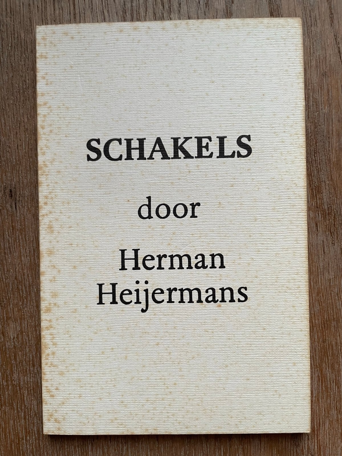 Herman Heijermans - Schakels, Ophalen of Verzenden, Gelezen