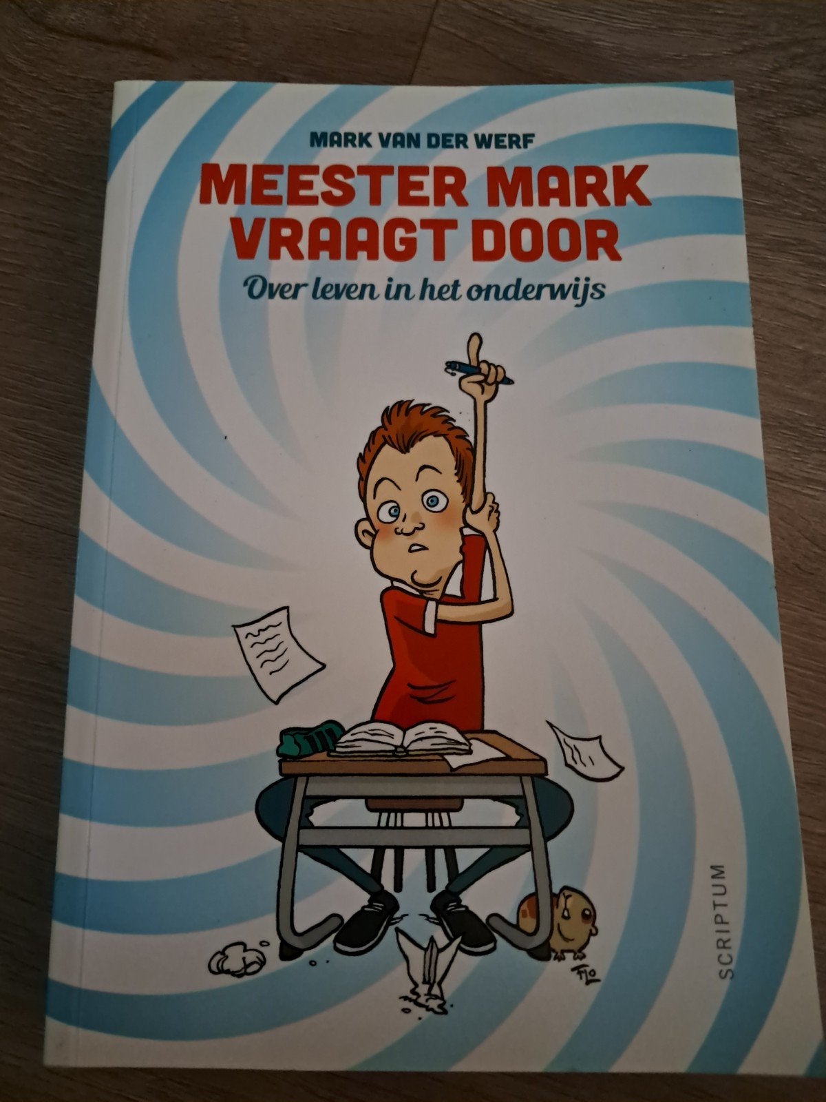 K3 Meester Mark Vraagt Door: Over leven in het onderwijs, Mark van der Werf, Niet van toepassing, Ophalen of Verzenden, Zo goed als nieuw